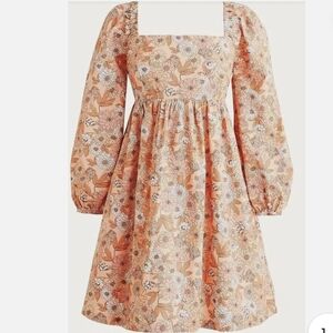 J crew floral dress